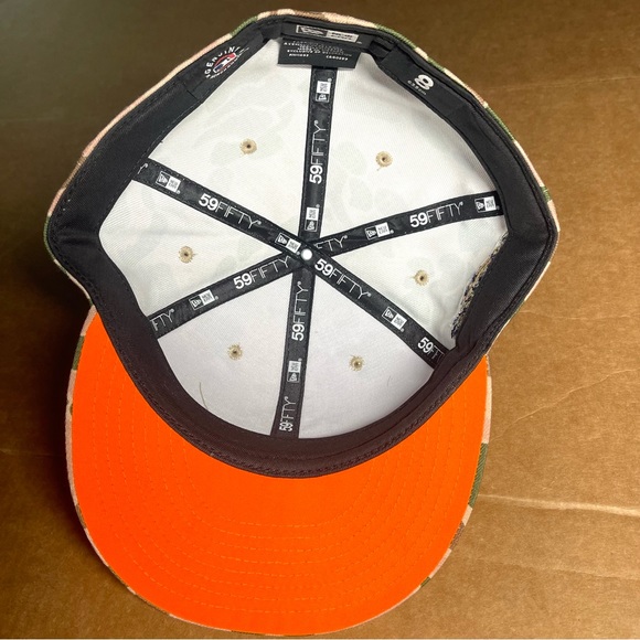 New York Yankees New Era 1996 World Series Duck Camo 59FIFTY Fitted Hat - Picture 2 of 5